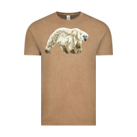 Vintage Coffee Polar Bear Vintage Tee - LillyAllenDesigns