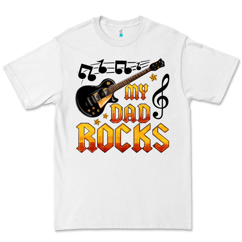 My Dad Rocks Premium Tee by HRA Design Shop | Teevron