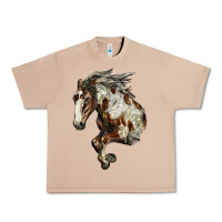 Burro Mustang Horse Urban Heavy Tee - LillyAllenDesigns
