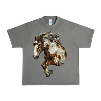 Tornado Mustang Horse Urban Heavy Tee - LillyAllenDesigns