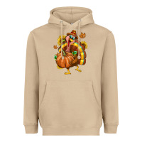 Mushroom Thanksgiving Turkey Heavyweight Hoodie - texasbilliewilder