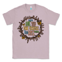 Lilac when he was one the cross i was one his mind Classic Tee - MaliasSmallBusiness