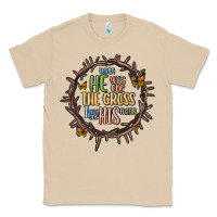 Mushroom when he was one the cross i was one his mind Classic Tee - MaliasSmallBusiness