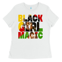 White black girl magic juneteenth Ladies Tee - HRA Design Shop