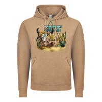 Vintage Coffee country mama Vintage Hoodie - NancyCooperArtShop
