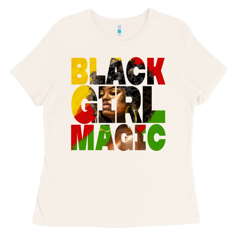 Black Girl Magic Juneteenth Ladies Tee by HRA Design Shop | Teevron