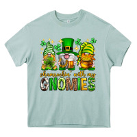 Arona St. Patrick's Day shamrockin' with my gnomies Heavy Core Tee - Neo Western