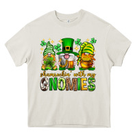 Cream St. Patrick's Day shamrockin' with my gnomies Heavy Core Tee - Neo Western