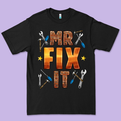 Mr Fix It Premium Tee Designed By Hra Design Shop