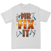 Dove Grey mr fix it Premium Tee - HRA Design Shop