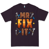 Plum mr fix it Premium Tee - HRA Design Shop