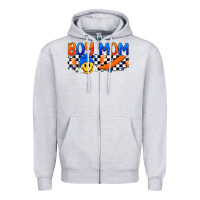 Heather Grey boy mom Zipper Hoodie - Artiststas