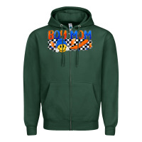 Sports Green boy mom Zipper Hoodie - Artiststas