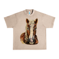 French Oak Belgian Horse Urban Heavy Tee - LillyAllenDesigns
