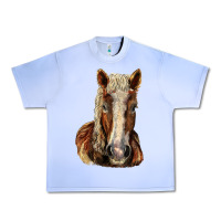 Grape Ice Belgian Horse Urban Heavy Tee - LillyAllenDesigns