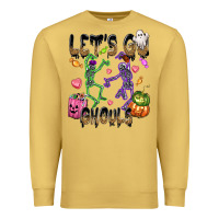 Antique Gold Let's go ghouls Premium Sweatshirt - NancyCooperArtShop