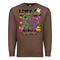 Chestnut Let's go ghouls Premium Sweatshirt - NancyCooperArtShop