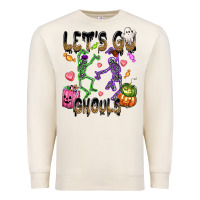 Sandshell Let's go ghouls Premium Sweatshirt - NancyCooperArtShop