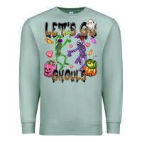 Seafoam Let's go ghouls Premium Sweatshirt - NancyCooperArtShop