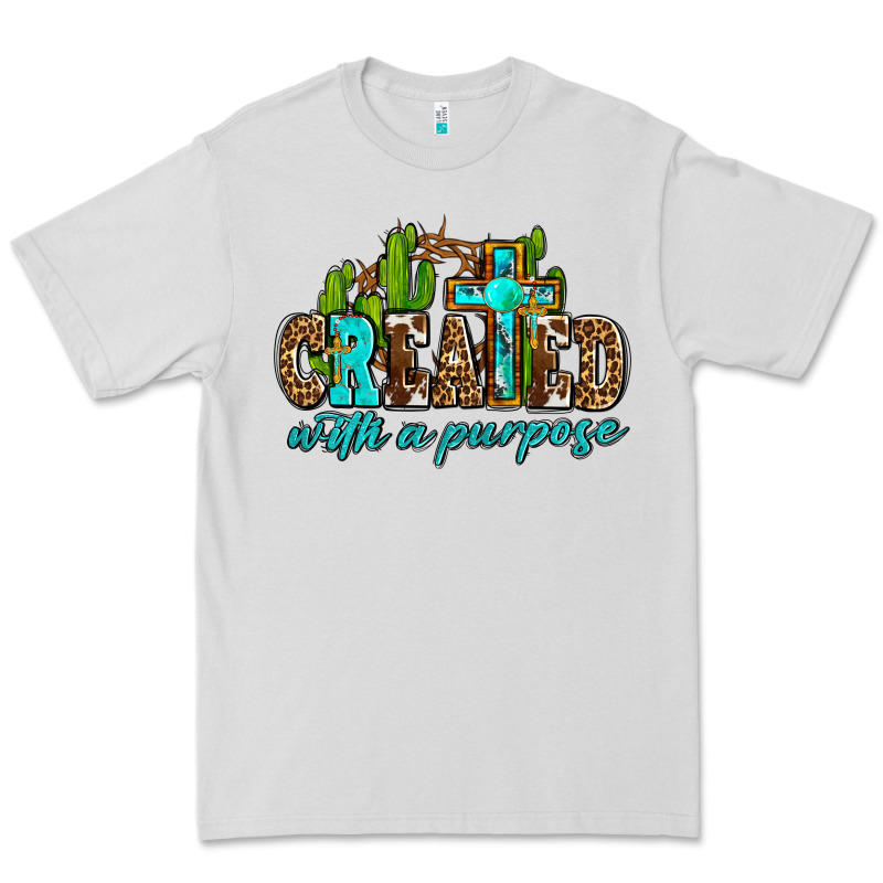 Created With A Purpose Premium Tee by AdoDesignShop | Teevron
