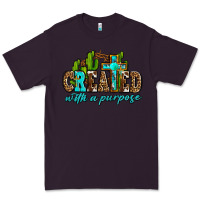 Plum created with a purpose Premium Tee - AdoDesignShop