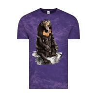 Cloud Purple Malayan Sun Bear Vintage Tee - LillyAllenDesigns