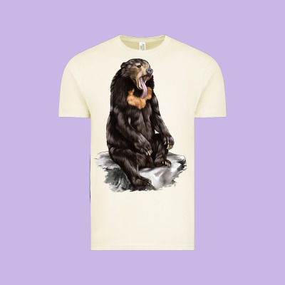 Malayan Sun Bear Vintage Tee Designed By Lillyallendesigns
