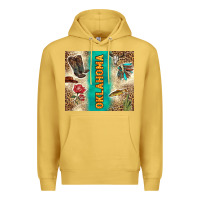 Antique Gold Oklahoma Premium Hoodie - TumblerDesignByShophia