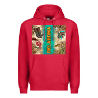 Cardinal Oklahoma Premium Hoodie - TumblerDesignByShophia