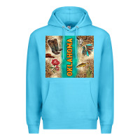 Ocean Blue Oklahoma Premium Hoodie - TumblerDesignByShophia