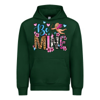 Forest Green be mine valentine's day Urban Hoodie - OliviaCreatesArt