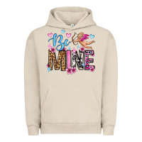 Pigment French Oak be mine valentine's day Urban Hoodie - OliviaCreatesArt