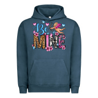 Pigment Midnight Navy be mine valentine's day Urban Hoodie - OliviaCreatesArt