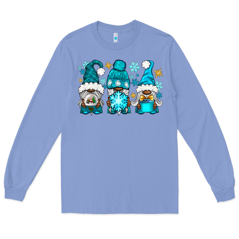 Winter Afro Gnomies Long Sleeve Tee by NancyCooperArtShop | Teevron