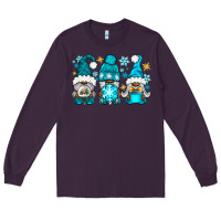 Plum winter afro gnomies Long Sleeve Tee - NancyCooperArtShop