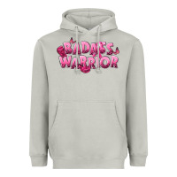 Moon Dust Badass warrior Breast Cancer Heavyweight Hoodie - NancyCooperArtShop