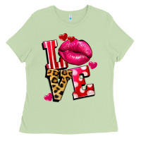 Matcha love lips Ladies Tee - FaDigitalArtStudio