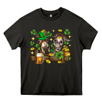 Asphalt St. Patrick's Day donkey Heavy Core Tee - Neo Western