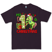Plum my first christmas unicorn Premium Tee - FaDigitalArtStudio