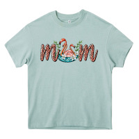 Arona mom flamingo Heavy Core Tee - BarkalooDesign