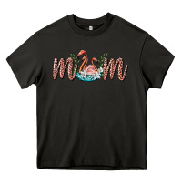 Asphalt mom flamingo Heavy Core Tee - BarkalooDesign