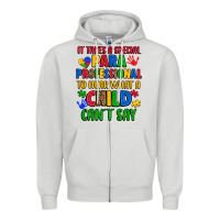 Dove Grey it takes a special paraprofessional to hear what a Zipper Hoodie - Artiststas