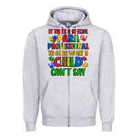 Heather Grey it takes a special paraprofessional to hear what a Zipper Hoodie - Artiststas