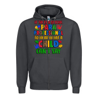 Smoke it takes a special paraprofessional to hear what a Zipper Hoodie - Artiststas