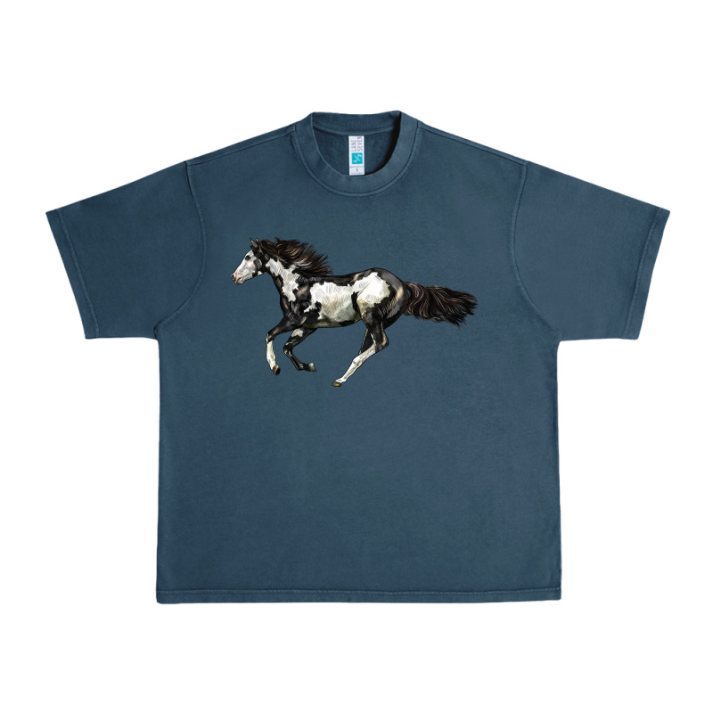 American Paint Horse Urban Heavy Tee by LillyAllenDesigns | Teevron