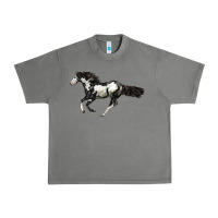 Tornado American Paint Horse Urban Heavy Tee - LillyAllenDesigns