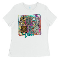 White summer vibes Ladies Tee - SublimationCraftShop