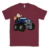 Burgundy easter sports Classic Tee - MaliasSmallBusiness