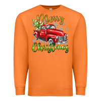 Carrot Merry Christmas truck Premium Sweatshirt - texasbilliewilder