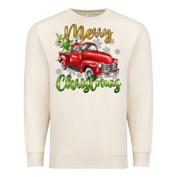 Sandshell Merry Christmas truck Premium Sweatshirt - texasbilliewilder